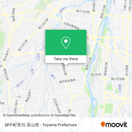 婦中町蛍川 map