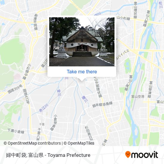 婦中町袋 map