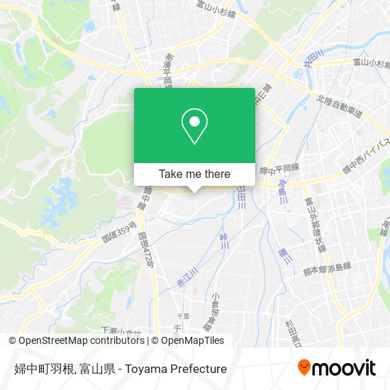 婦中町羽根 map