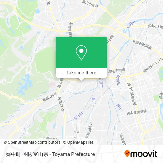 婦中町羽根 map