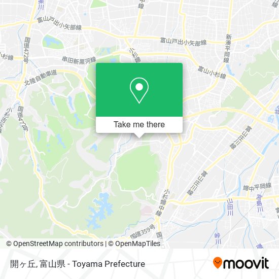 開ヶ丘 map