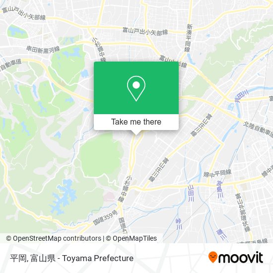 平岡 map