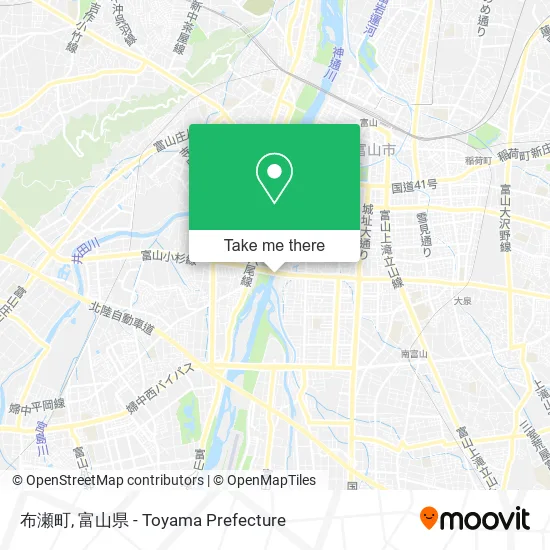 布瀬町 map