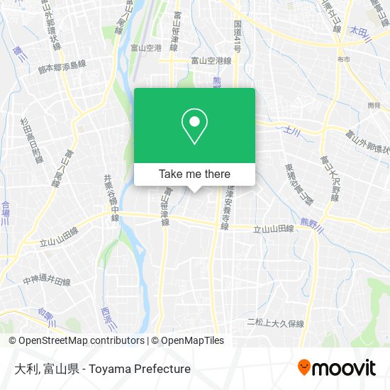 大利 map