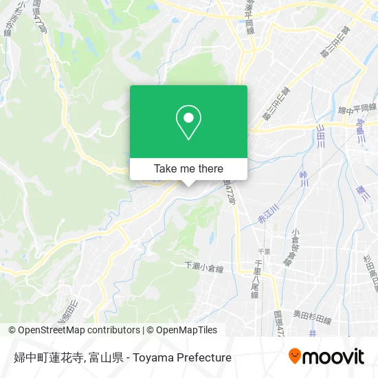 婦中町蓮花寺 map