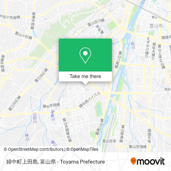 婦中町上田島 map