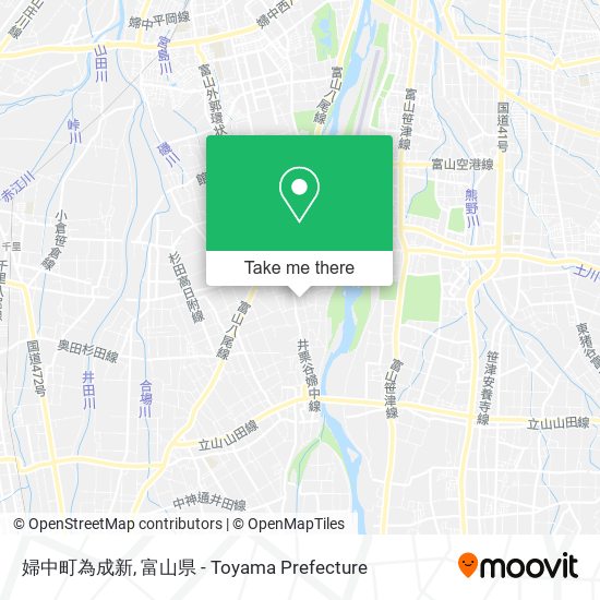 婦中町為成新 map
