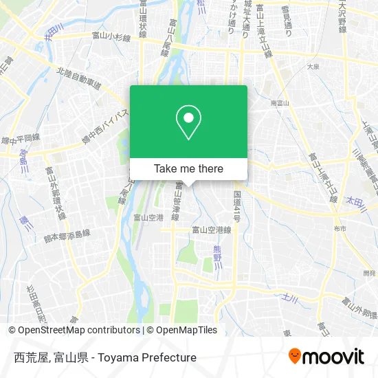 西荒屋 map