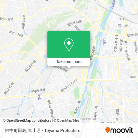 婦中町田島 map