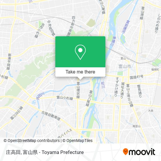 庄高田 map