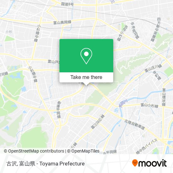 古沢 map