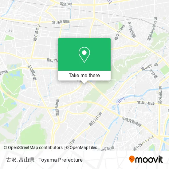古沢 map