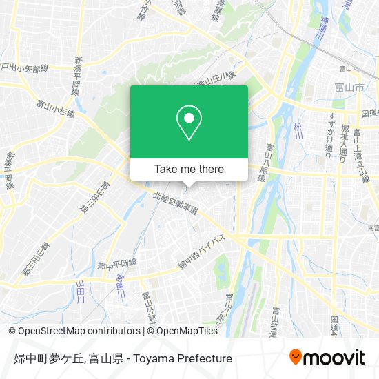 婦中町夢ケ丘 map