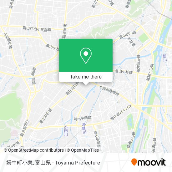 婦中町小泉 map