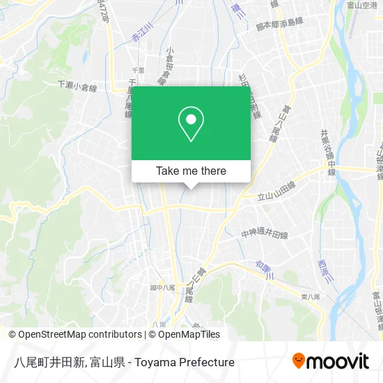 八尾町井田新 map
