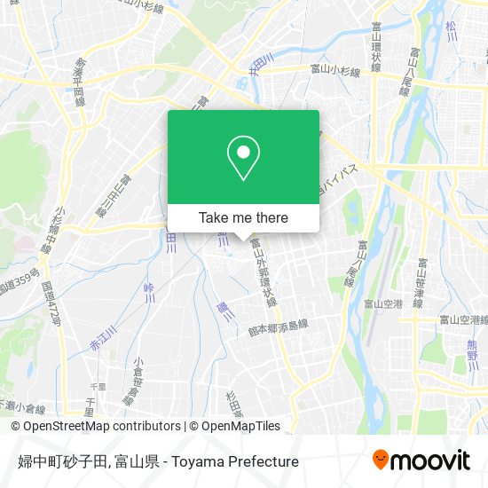 婦中町砂子田 map