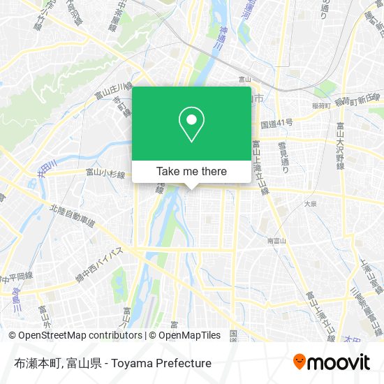 布瀬本町 map