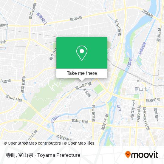 寺町 map