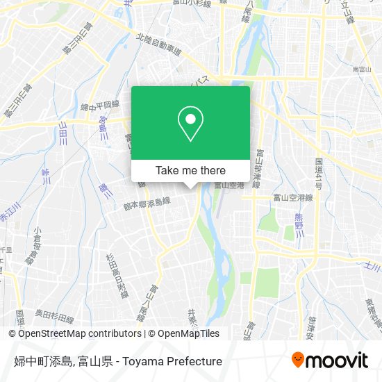 婦中町添島 map