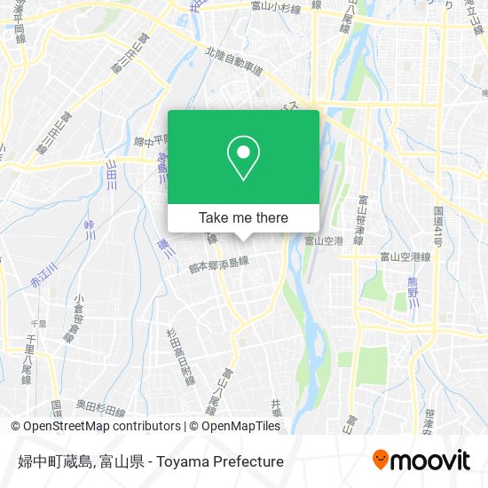 婦中町蔵島 map