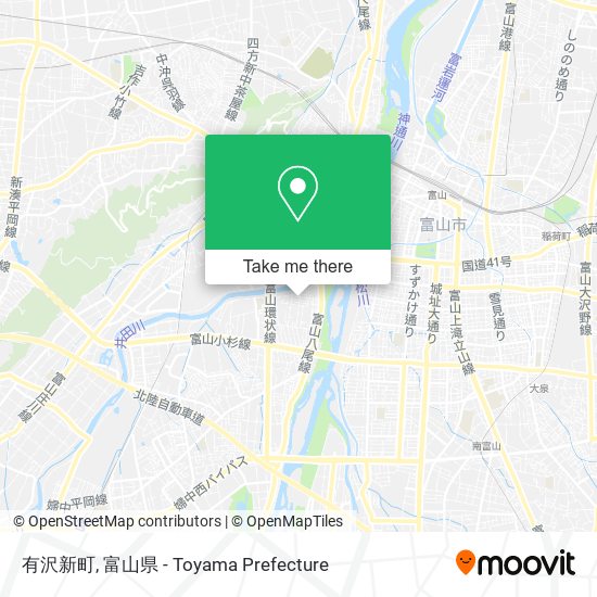 有沢新町 map