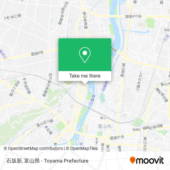 石坂新 map