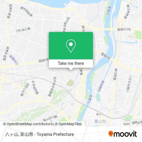 八ヶ山 map