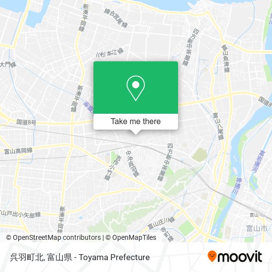 呉羽町北 map