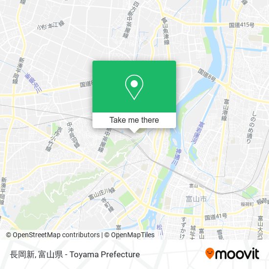 長岡新 map