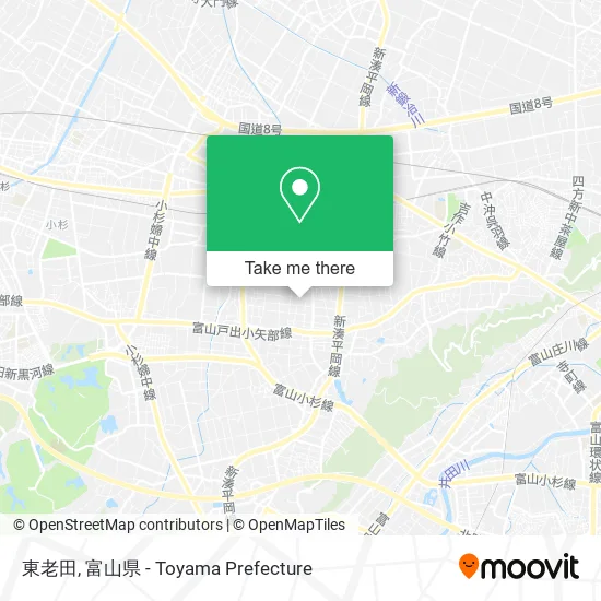 東老田 map