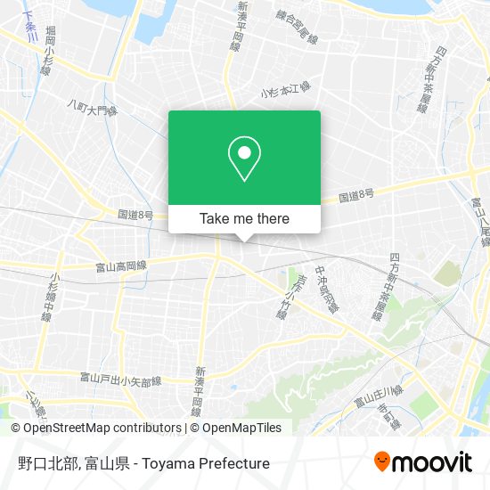 野口北部 map