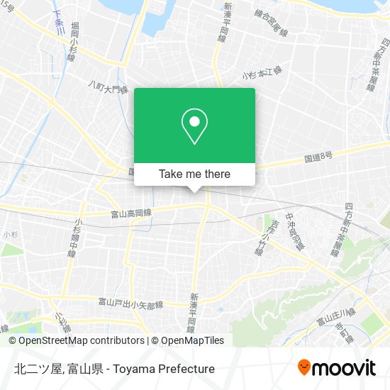 北二ツ屋 map