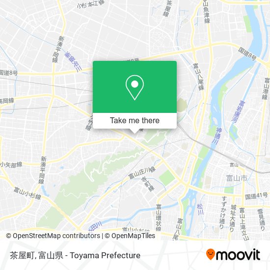 茶屋町 map
