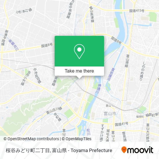 桜谷みどり町二丁目 map
