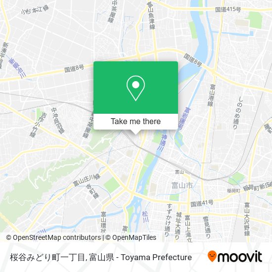 桜谷みどり町一丁目 map