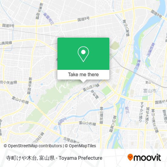 寺町けや木台 map