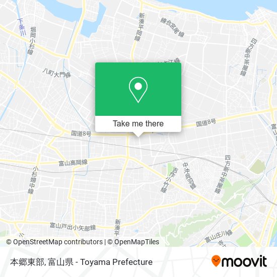 本郷東部 map