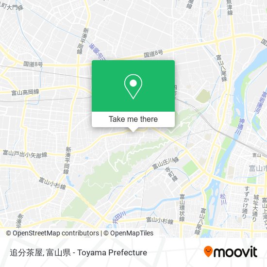 追分茶屋 map