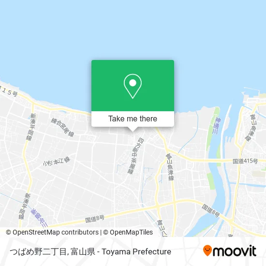 つばめ野二丁目 map
