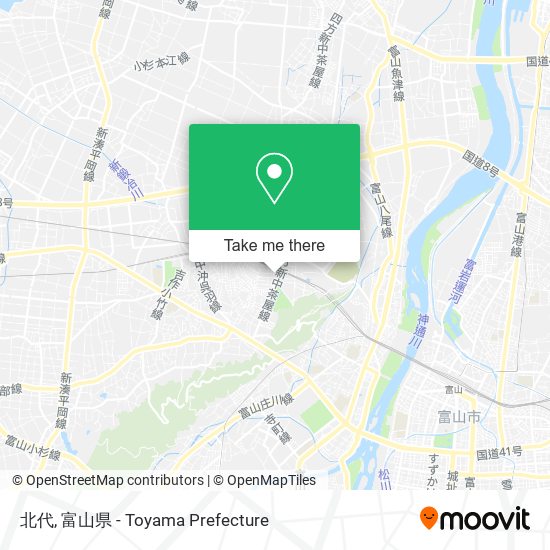 北代 map