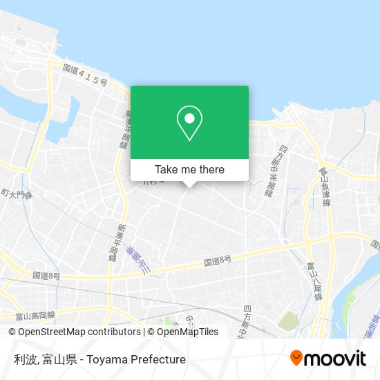 利波 map