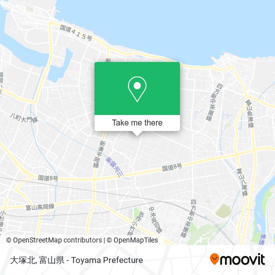 大塚北 map