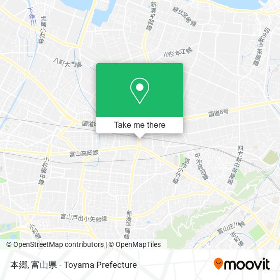 本郷 map