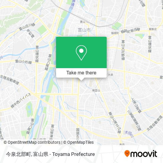 今泉北部町 map