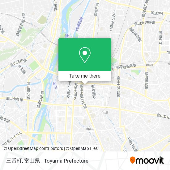 三番町 map