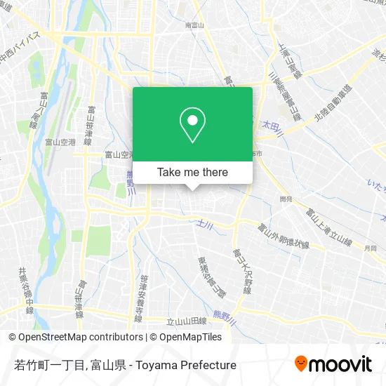 若竹町一丁目 map