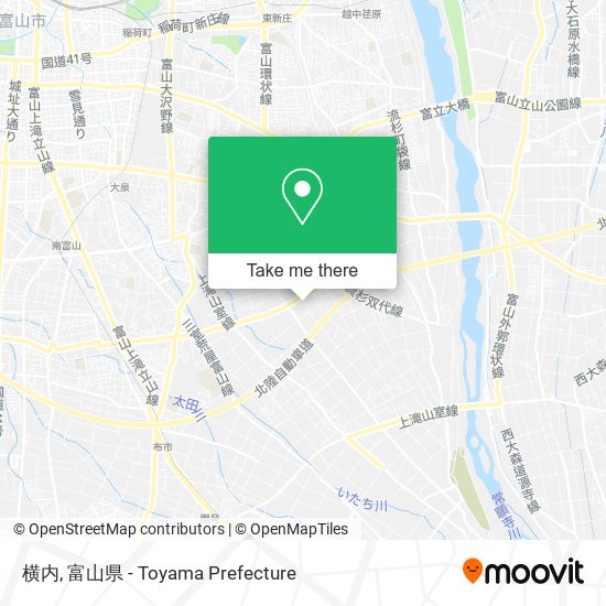 横内 map