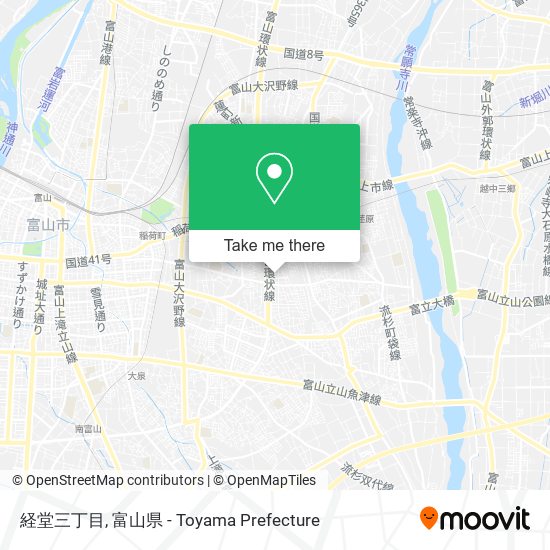 経堂三丁目 map