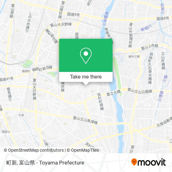 町新 map