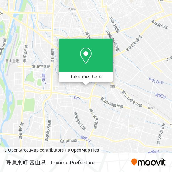 珠泉東町 map